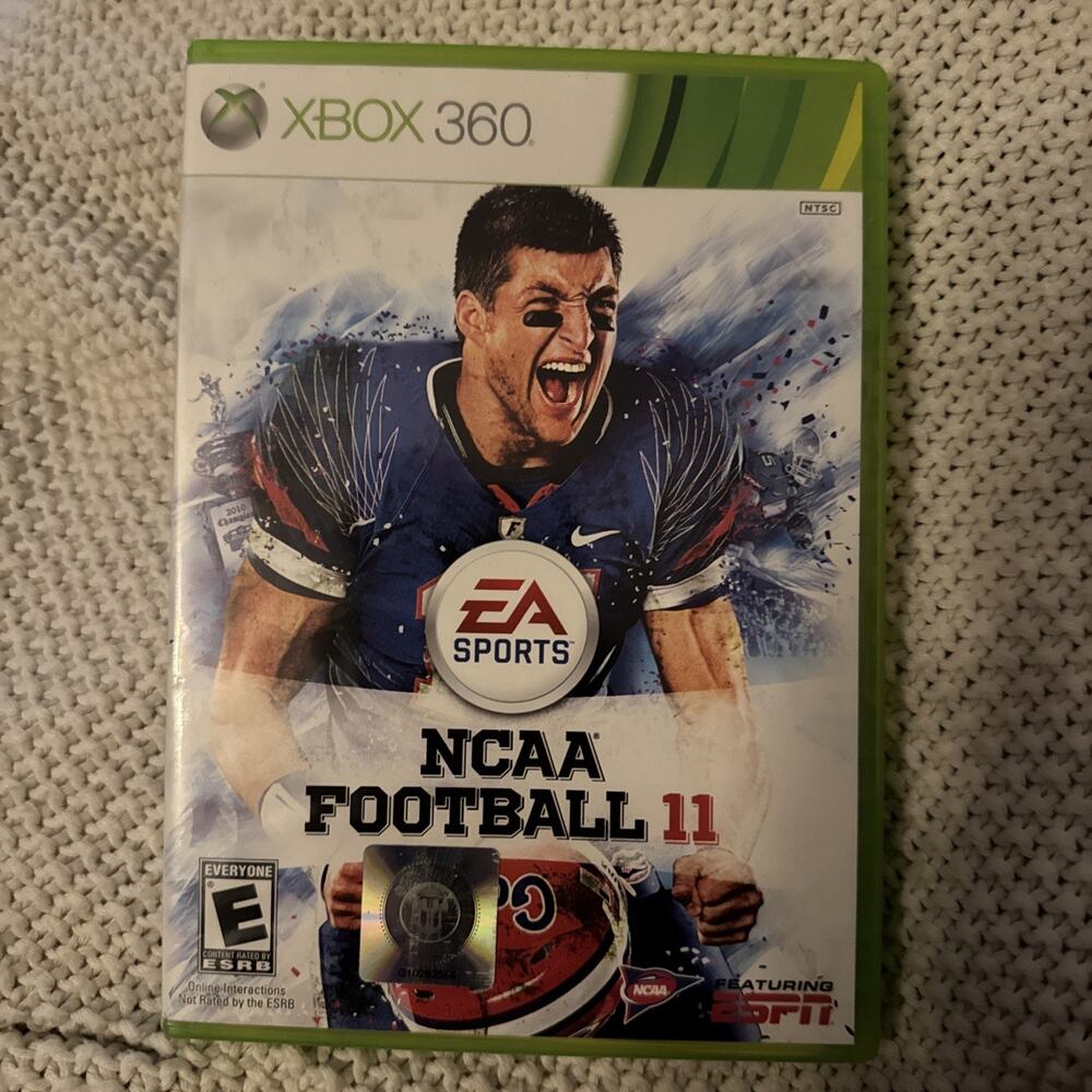NCAA Football 11 (Xbox 360) CIB COMPLETE Tim Tebow